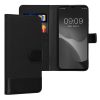 Kwmobile Калъф за Ulefone Note 16 Pro, Черен, Текстил/Силикон, 61723.73
