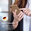 Kwmobile калъф за Apple iPhone XR, кремав, силиконов, 49983.246