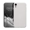 Kwmobile калъф за Apple iPhone XR, бял, силиконов, 49983.48