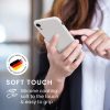 Kwmobile калъф за Apple iPhone XR, бял, силиконов, 49983.48