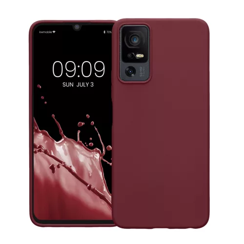 Kwmobile калъф за TCL 40 XL, лилав, силиконов, 61718.187