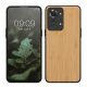Kwmobile калъф за OnePlus Nord 2T, светлокафяв, дърво/силикон, 58766.24