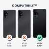 Kwmobile калъф за TCL 40 XL, зелен, силиконов, 61718.78