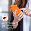 Kwmobile калъф за Apple iPhone XR, оранжев, силиконов, 49983.15