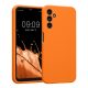 Kwmobile калъф за Samsung Galaxy A14 5G, оранжев, силиконов, 60808.15