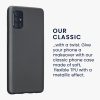 Kwmobile калъф за Samsung Galaxy A71, сив, силиконов, 51213.232