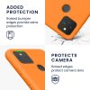 Kwmobile калъф за Google Pixel 5, оранжев, силиконов, 53778.15