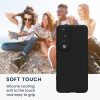 Kwmobile калъф за Honor 90 5G, черен, силиконов, 61742.47