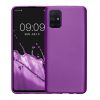 Kwmobile калъф за Samsung Galaxy A71, лилав, силиконов, 51213.24