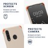 Kwmobile калъф с връзка за връзка за Huawei P30 Lite, кремав, силиконов, 52079.16