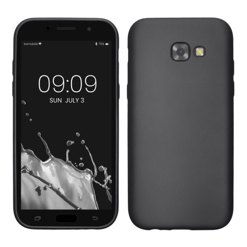 Kwmobile калъф за Samsung Galaxy A5 (2017), сив, силиконов, 57526.232