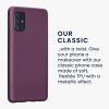 Kwmobile калъф за Samsung Galaxy A71, син, силиконов, 51213.23
