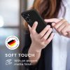 Kwmobile калъф за Honor 90 Lite, черен, силиконов, 61744.47