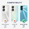 Kwmobile калъф за Honor 90 Lite, черен, силиконов, 61744.47