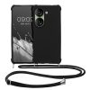 Калъф Kwmobile за Asus Zenfone 10, черен, силикон, 61764.01