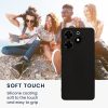 Kwmobile калъф за Tecno Spark 10 Pro, черен, силиконов, 61757.47