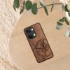 Kwmobile калъф за OnePlus Nord 3 5G, кафяв, дърво/силикон, 61771.01
