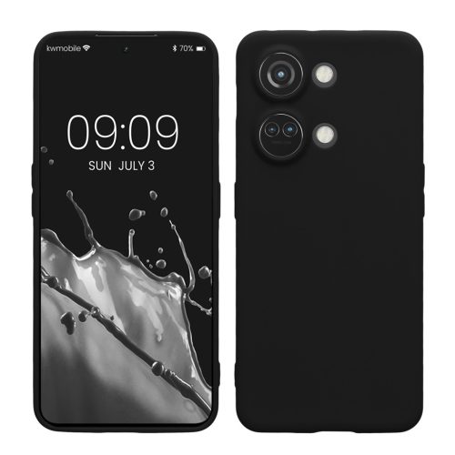 Kwmobile калъф за OnePlus Nord 3 5G, черен, силиконов, 61767.47