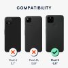 Kwmobile калъф за Google Pixel 5, розов, силиконов, 53778.193