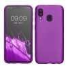 Kwmobile калъф за Samsung Galaxy A40, лилав, силиконов, 48546.24