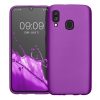 Kwmobile калъф за Samsung Galaxy A40, лилав, силиконов, 48546.24