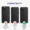Комплект калъф и 2 защитни фолиа за предна част/камера за Apple iPhone 12 Pro, прозрачен, пластмаса/закалено стъкло, 61819.03