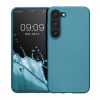Kwmobile калъф за Samsung Galaxy S23, син, силиконов, 60312.251