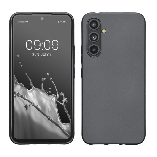 Kwmobile калъф за Samsung Galaxy A54 5G, сив, силиконов, 60797.232