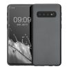 Kwmobile калъф за Samsung Galaxy S10, сив, силиконов, 47452.232