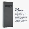 Kwmobile калъф за Samsung Galaxy S10, сив, силиконов, 47452.232