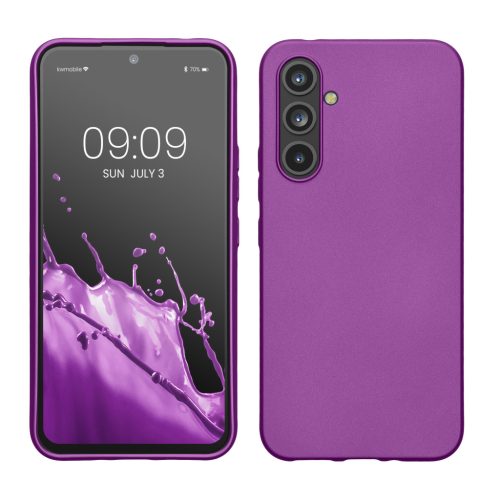 Kwmobile калъф за Samsung Galaxy A54 5G, лилав, силиконов, 60797.24