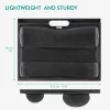 Masa reglabila laptop Navaris, suport 9 unghiuri, pentru birou si acasa, negru, plastic/textil