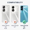 Kwmobile калъф за Honor 90 Lite, тъмно лилав, силиконов, 61745.115