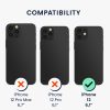 Комплект калъф и 2 защитни фолиа за предна камера/камера за Apple iPhone 12, прозрачен, пластмаса/закалено стъкло, 61818.03
