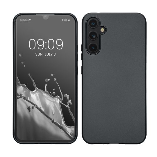 Kwmobile калъф за Samsung Galaxy A34 5G, сив, силиконов, 60810.232