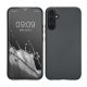 Kwmobile калъф за Samsung Galaxy A34 5G, сив, силиконов, 60810.232