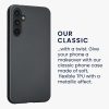 Kwmobile калъф за Samsung Galaxy A34 5G, сив, силиконов, 60810.232