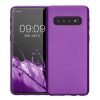 Kwmobile калъф за Samsung Galaxy S10, лилав, силиконов, 47452.24