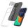 Комплект калъф и 2 защитни фолиа за предна част/камера за Apple iPhone 13 Pro, прозрачен, пластмаса/закалено стъкло, 61822.03