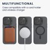 Калъф Kwmobile за Apple iPhone 14 Pro Max, черен/прозрачен, силикон, 61852.01
