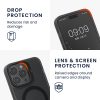 Калъф Kwmobile за Apple iPhone 14 Pro Max, черен/прозрачен, силикон, 61852.01