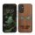 Kwmobile калъф за Samsung Galaxy A34 5G, кафяв, дърво/силикон, 60813.08