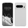 Kwmobile калъф за Google Pixel 8 Pro, бял, силиконов, 61854.02