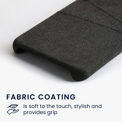 Kwmobile калъф за Google Pixel 8, тъмносив, текстил/пластмаса, 61883.19