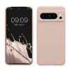 Kwmobile калъф за Google Pixel 8 Pro, кремав, силиконов, 61854.225