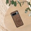 Kwmobile калъф за Google Pixel 8 Pro, кафяв, дърво/силикон, 61876.02
