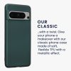 Kwmobile калъф за Google Pixel 8 Pro, зелен, силиконов, 61858.14