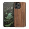 Kwmobile Кейс за Xiaomi Redmi 12, Кафяв, Дървен/Силиконов, 61881.18