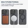 Калъф Kwmobile за Apple iPhone 13 Pro Max, черен/прозрачен, силикон, 61941.01