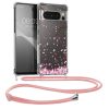 Калъф Kwmobile за Google Pixel 8 Pro, прозрачен/розов, силикон, 61866.02